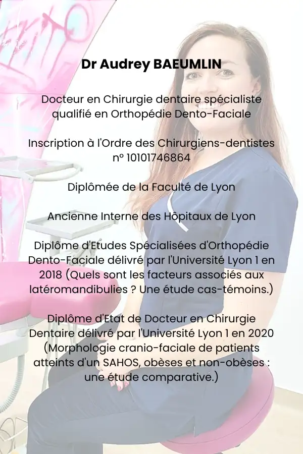 Dr Audrey Baeumlin - Orthodentiste